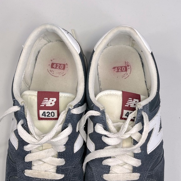 NEW BALANCE Men's 420 Sneakers Navy-7.5 - Picture 5 of 8